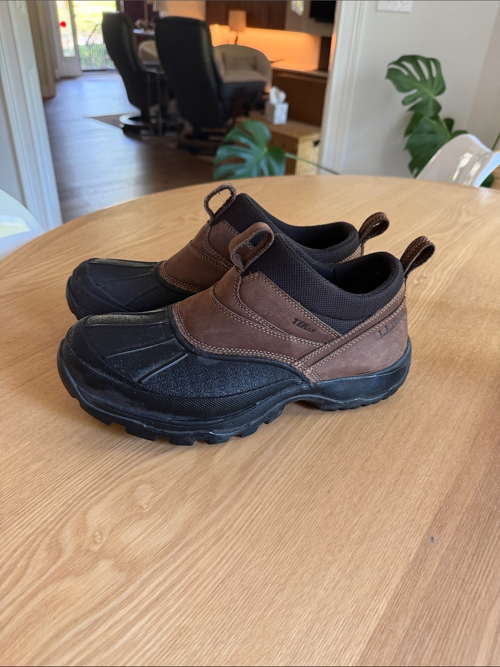 L.L.Bean Men’s Storm Chaser TEK2 Waterproof Slip-On Shoes 10.5